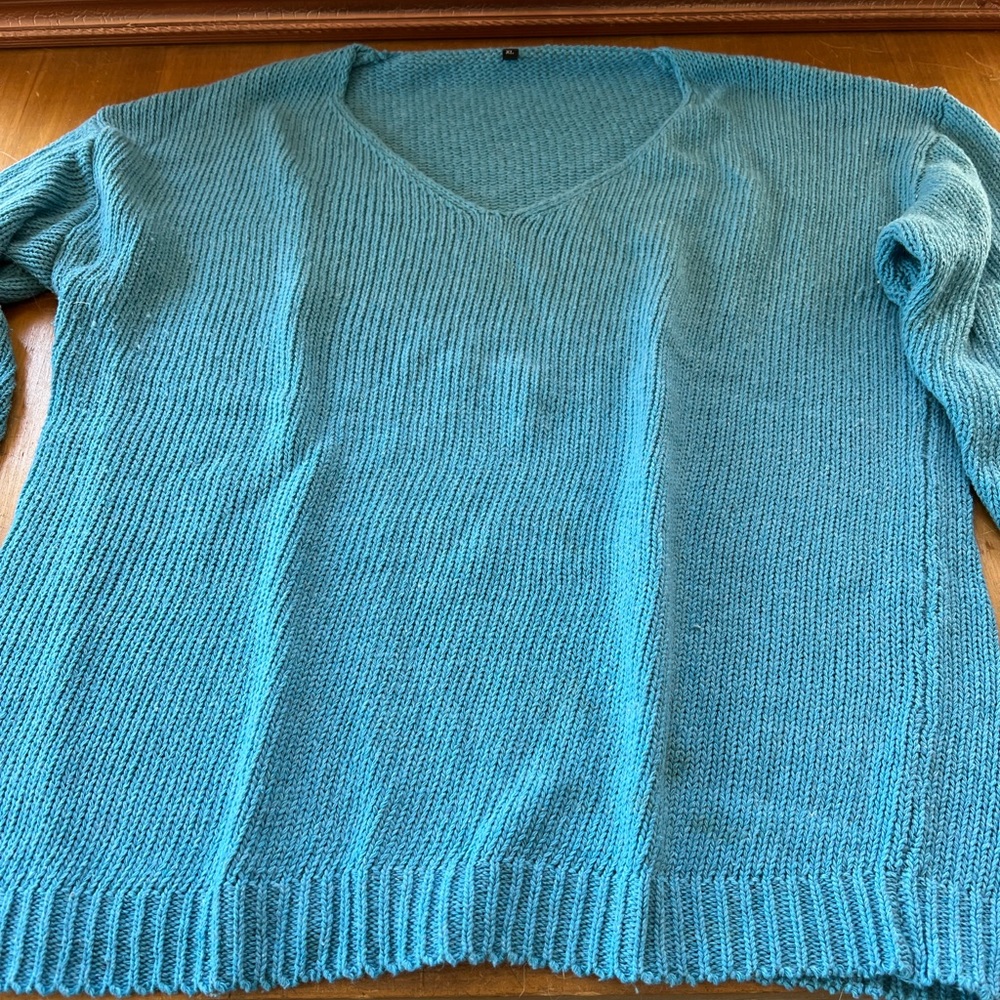 Unknown Label Baby Blue Sweater